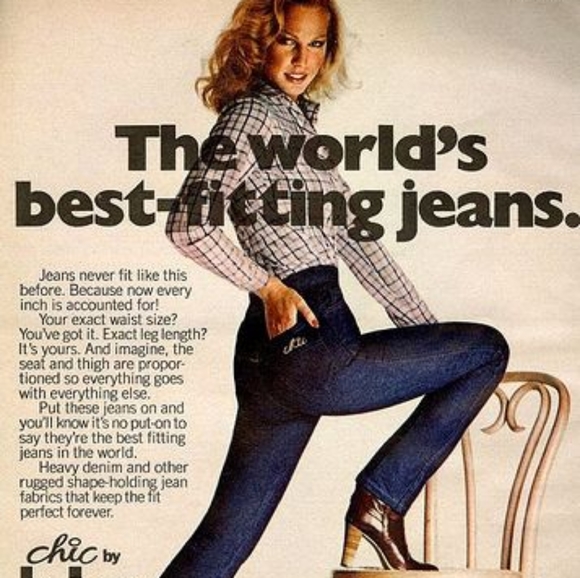 chic high waisted jeans